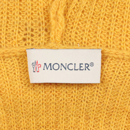 ニット プルオーバーパーカー ウール カシミヤ イエロー モンクレール トップス MONCLER
