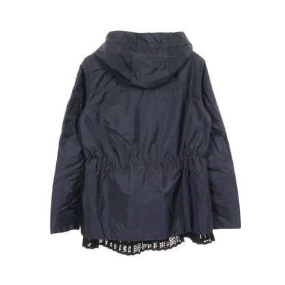 BAABA レース ナイロンジャケット ナイロン ネイビー モンクレール アウター MONCLER