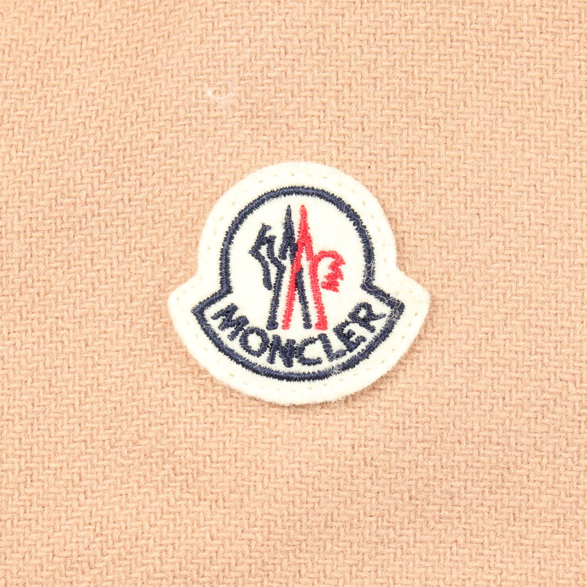 GOUET キッズ フード付き 切替 ダウンジャケット ウール ナイロン ベージュ モンクレール アウター MONCLER