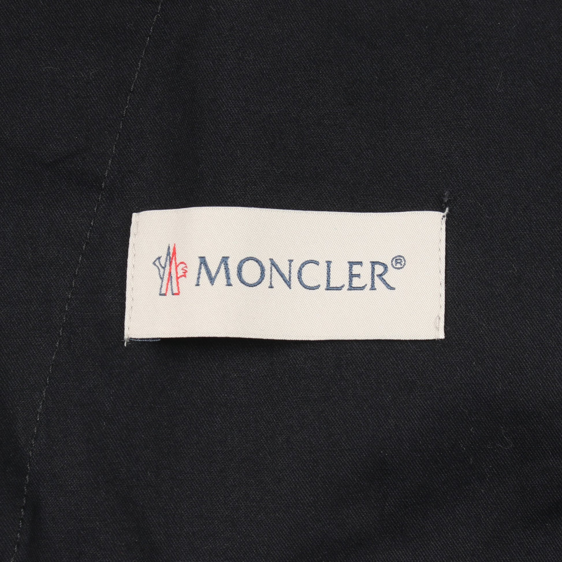 イージーパンツ コットン ネイビー モンクレール ボトムス MONCLER