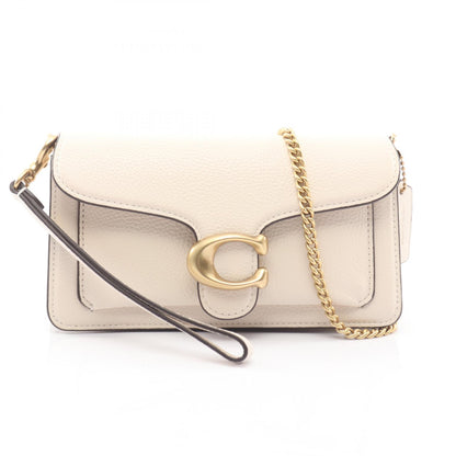 タビー チェーン クロスボディ バッグ19 ショルダーバッグ レザー アイボリー コーチ バッグ COACH