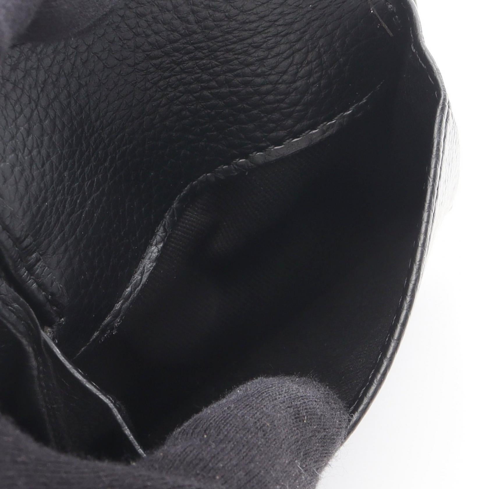 二つ折り財布 レザー ブラック ヴィヴィアンウエストウッド – RECLO