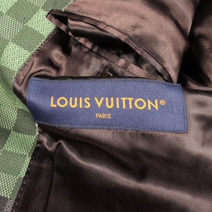 ダモフラージュ テーラードジャケット コットン ベージュ カーキグリーン マルチカラー ルイヴィトン アウター LOUIS VUITTON