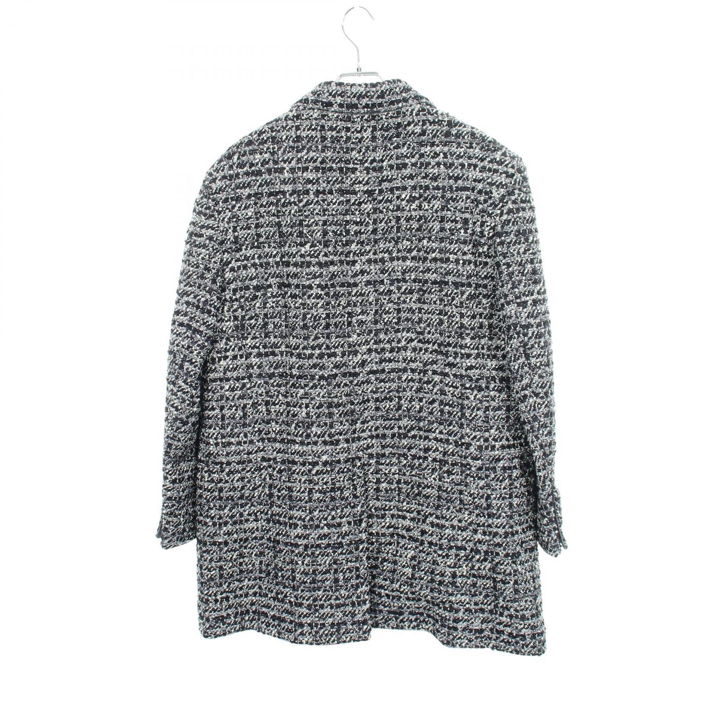 Cannage Wool Blend Tweed Jacket ツイード ジャケット コットン ネイビー ディオール アウター DIOR