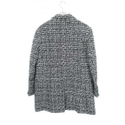 Cannage Wool Blend Tweed Jacket ツイード ジャケット コットン ネイビー ディオール アウター DIOR