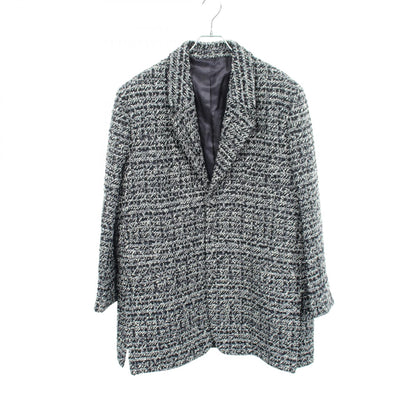 Cannage Wool Blend Tweed Jacket ツイード ジャケット コットン ネイビー ディオール アウター DIOR
