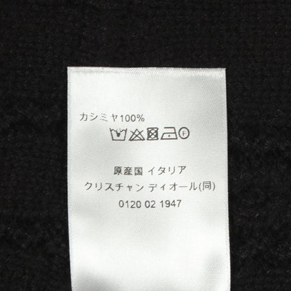 カナージュ ハイネック ニット カシミヤ ブラック ディオール トップス DIOR