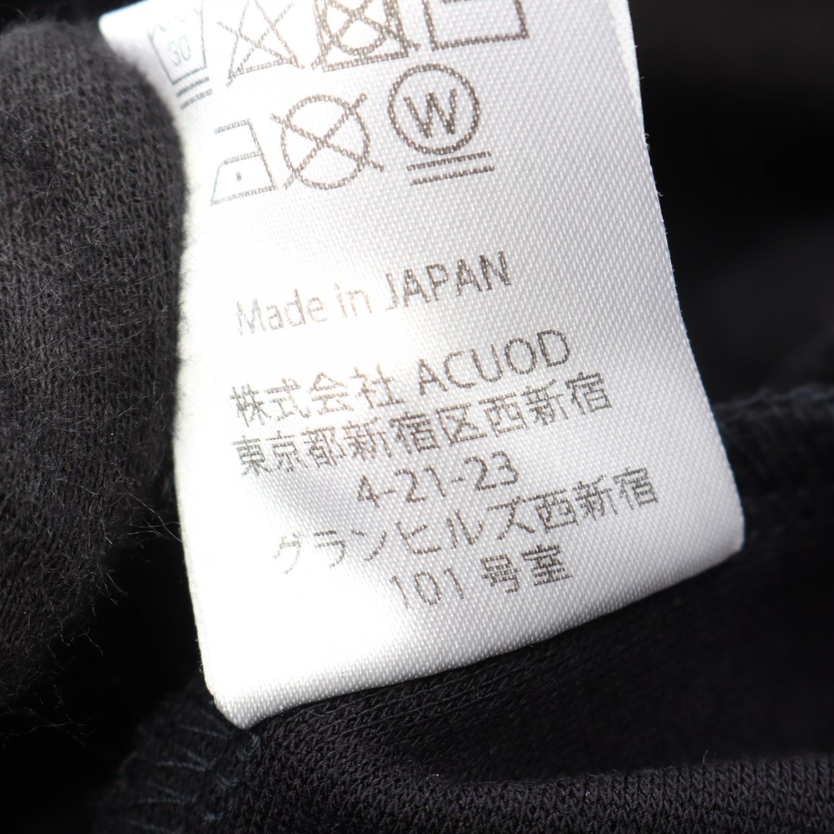 ジップデザイン ジップアップパーカー ナイロン ネイビー アクオドバイチャヌ トップス ACUOD by CHANU