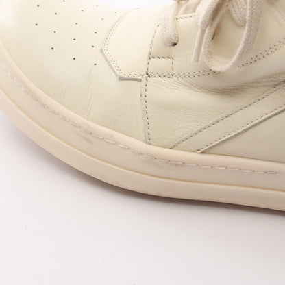 ジオバスケット ハイカットスニーカー レザー アイボリー リックオウエンス シューズ Rick Owens