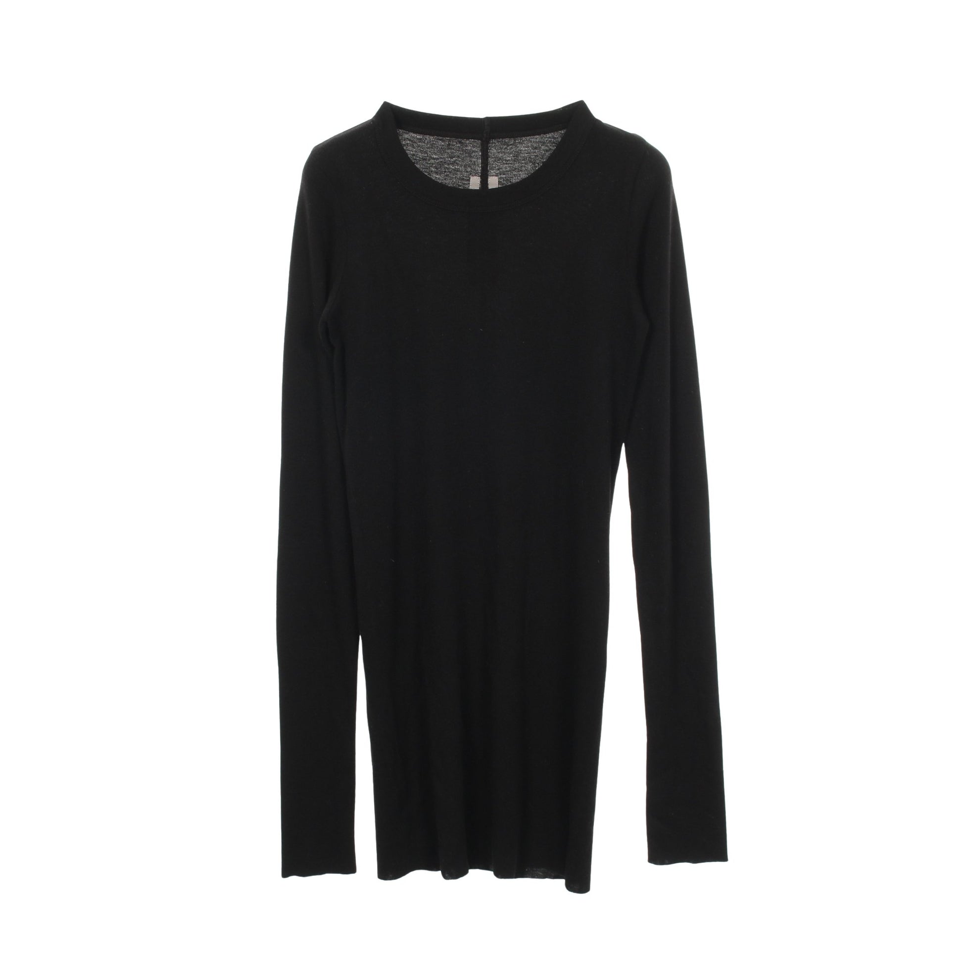 ロングスリーブ 長袖Tシャツ ナイロン ブラック リックオウエンス トップス Rick Owens