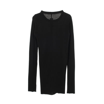 ロングスリーブ 長袖Tシャツ ナイロン ブラック リックオウエンス トップス Rick Owens