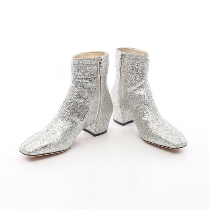 MYAN 45 ビジュー アンクル ブーツ グリッター シルバー ジミーチュウ シューズ JIMMY CHOO