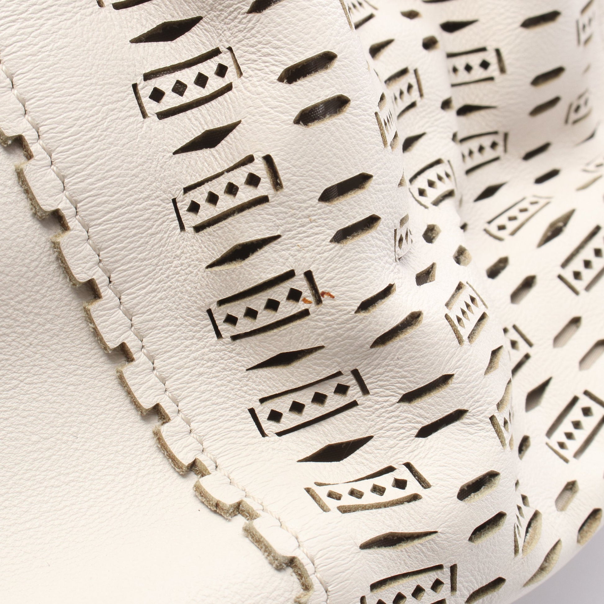 フラワーバッグ ショルダーバッグ レザー ホワイト トッズ バッグ TOD'S