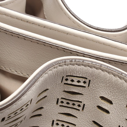 フラワーバッグ ショルダーバッグ レザー ホワイト トッズ バッグ TOD'S