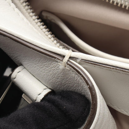 フラワーバッグ スタッズ ショルダーバッグ レザー ホワイト トッズ バッグ TOD'S