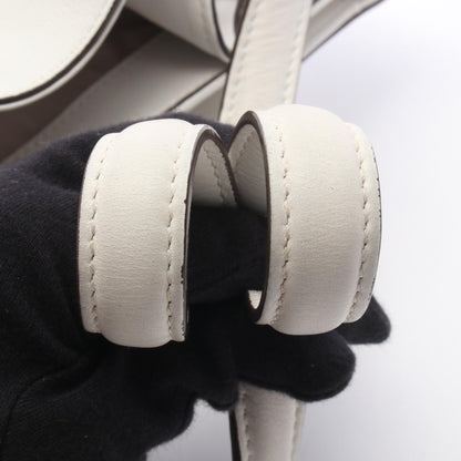 フラワーバッグ スタッズ ショルダーバッグ レザー ホワイト トッズ バッグ TOD'S