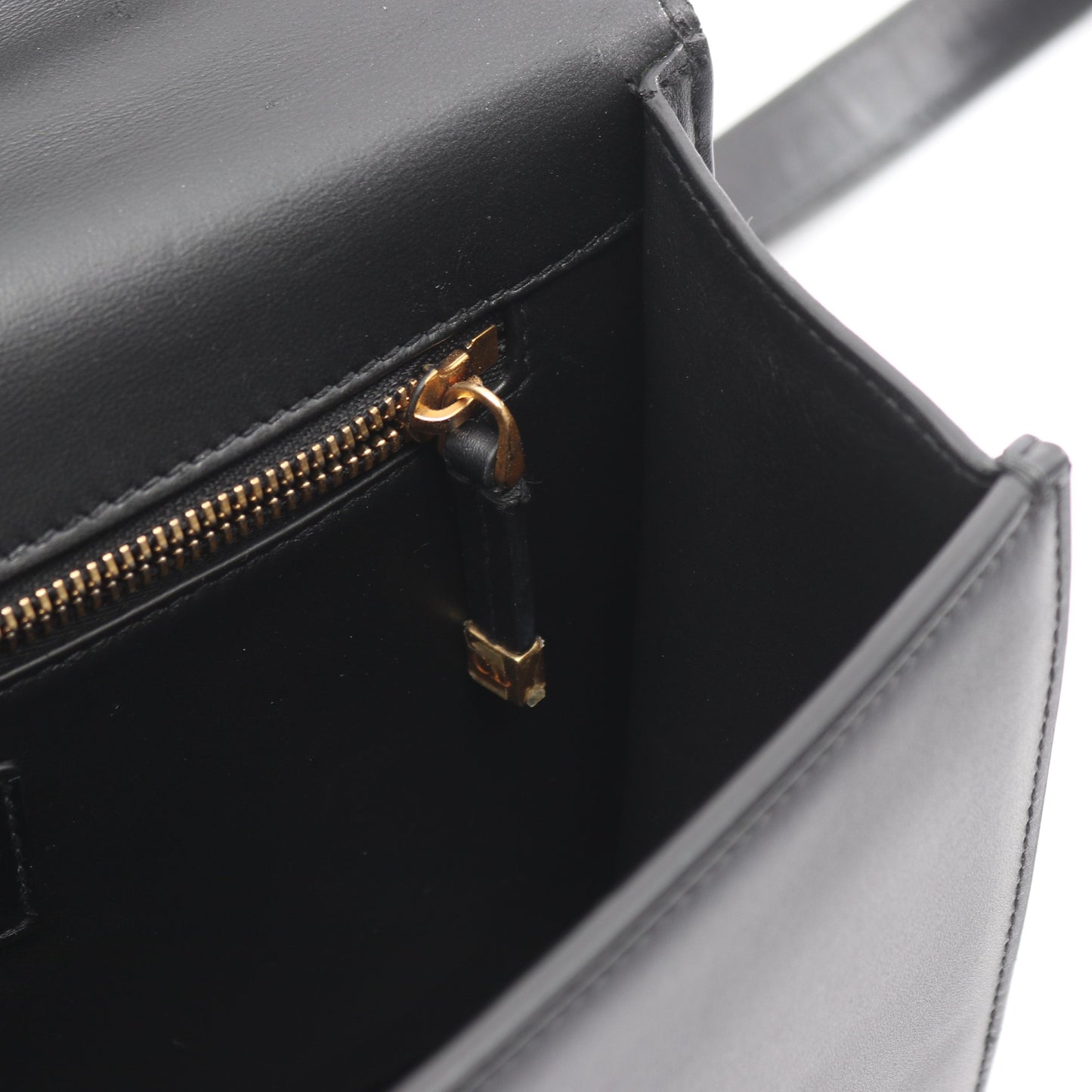 30 MONTAIGNE モンテーニュ ショルダーバッグ レザー ブラック クリスチャンディオール バッグ Christian Dior
