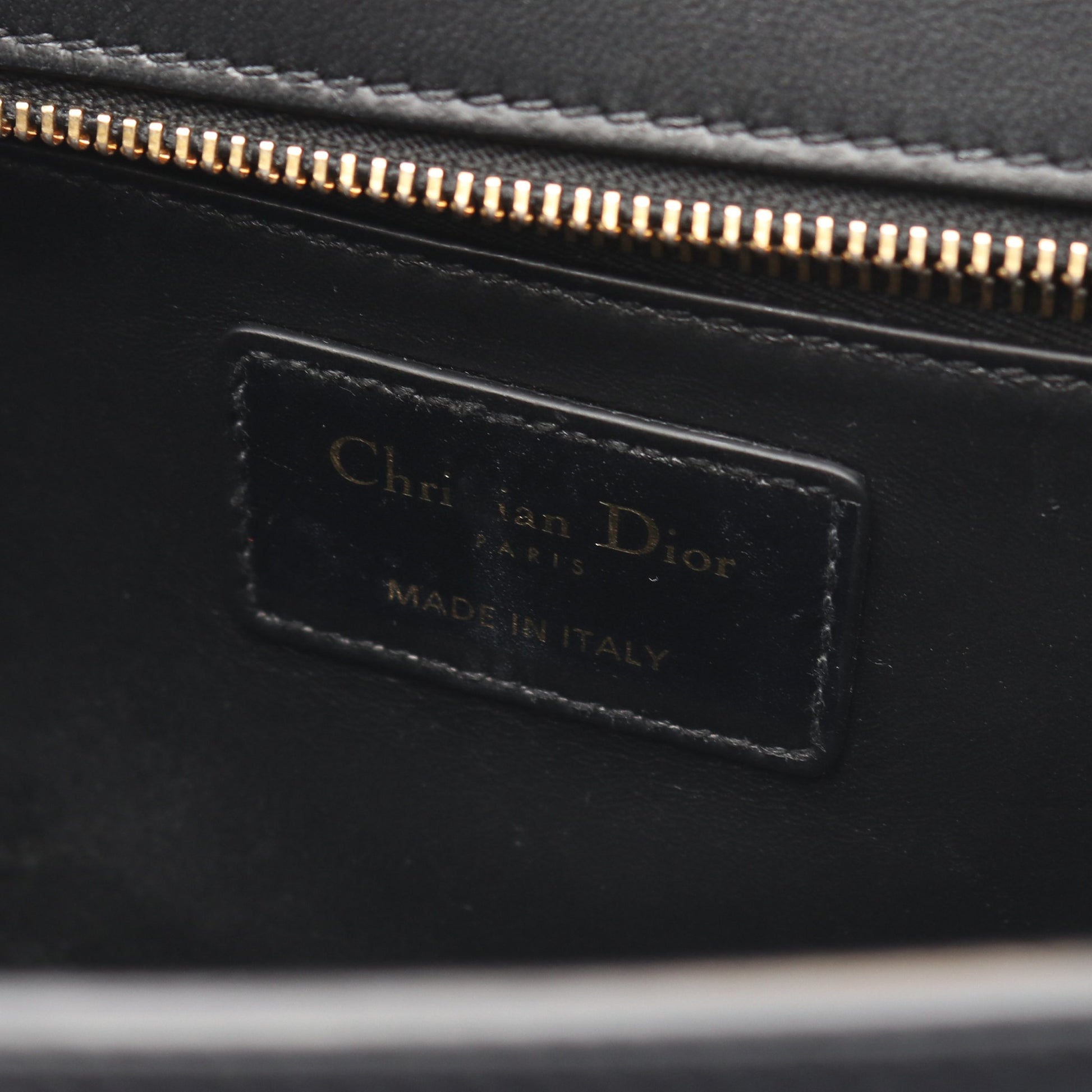 30 MONTAIGNE モンテーニュ ショルダーバッグ レザー ブラック クリスチャンディオール バッグ Christian Dior