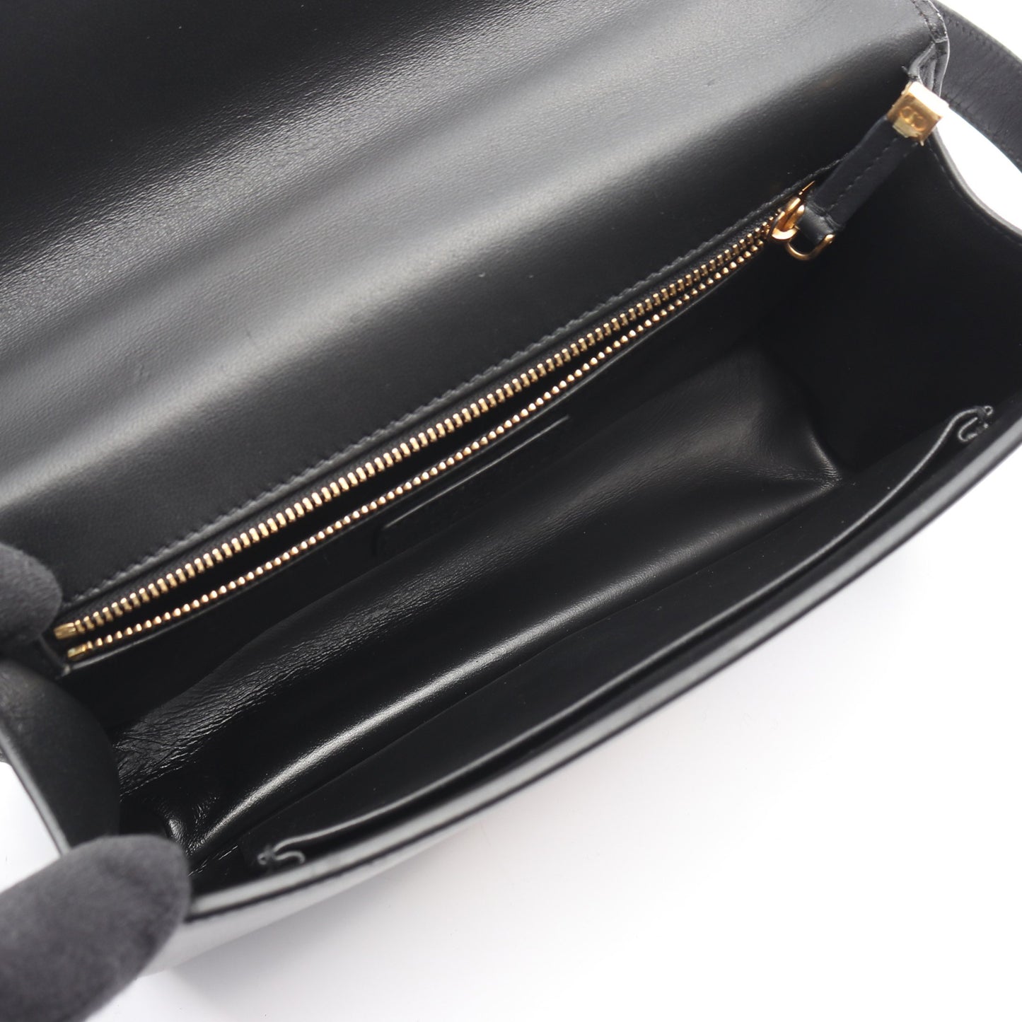 30 MONTAIGNE モンテーニュ ショルダーバッグ レザー ブラック クリスチャンディオール バッグ Christian Dior