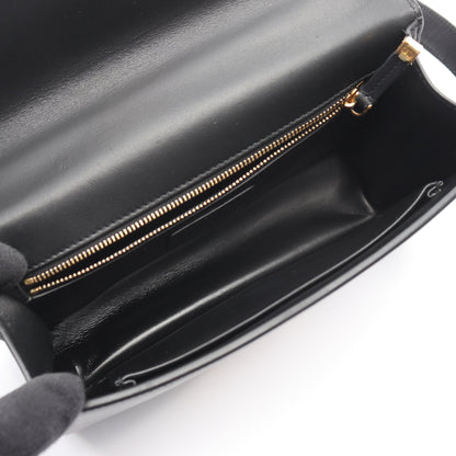 30 MONTAIGNE モンテーニュ ショルダーバッグ レザー ブラック クリスチャンディオール バッグ Christian Dior