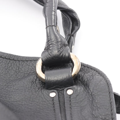 ビタースウィート ハンドバッグ レザー ブラック セリーヌ バッグ CELINE