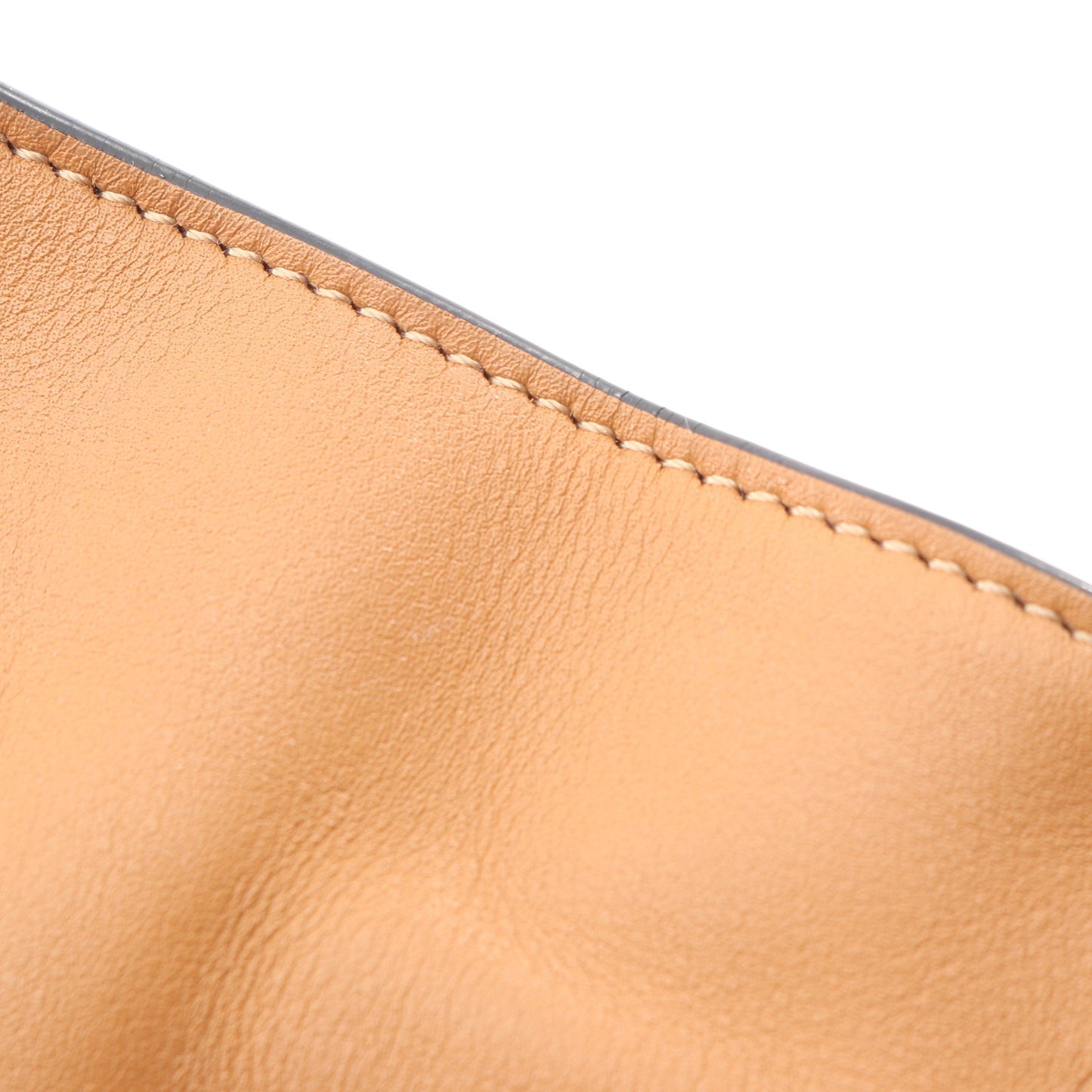 フラメンコクラッチ ナノ チェーンショルダーバッグ レザー ライトブラウン ロエベ バッグ LOEWE