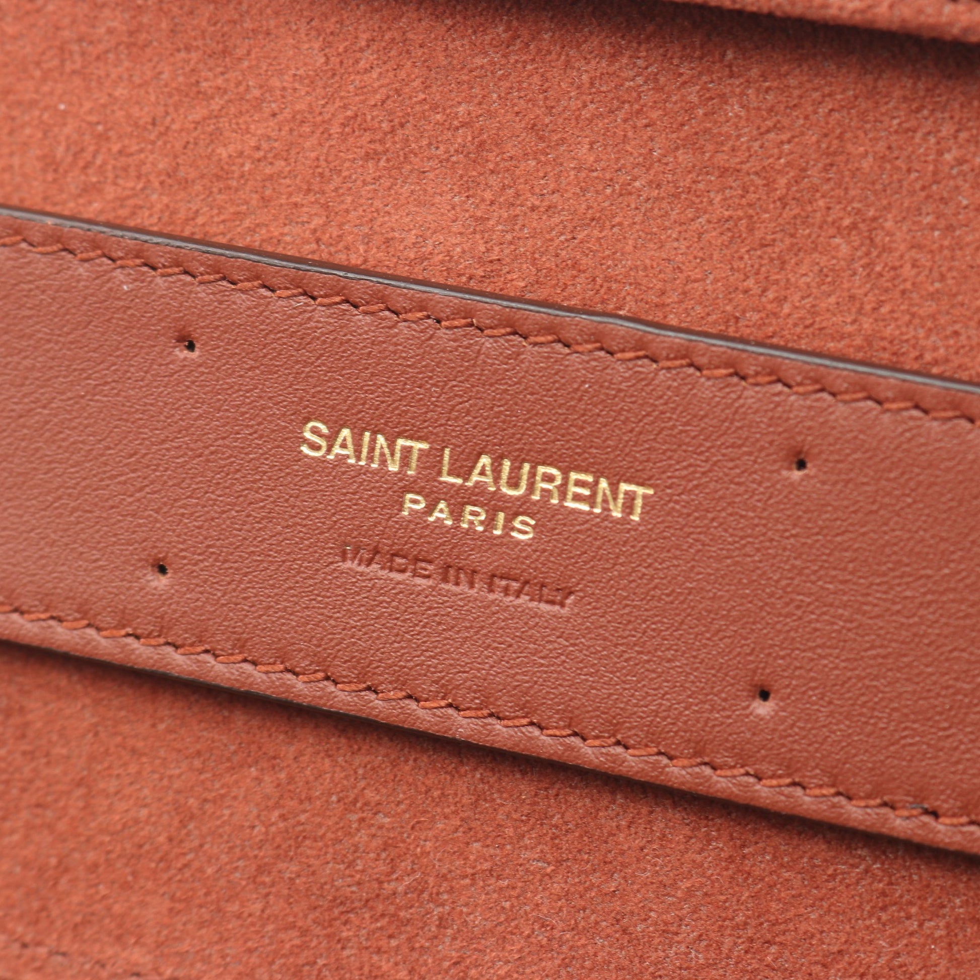 モノグラム ジュエリーボックス 小物入れ PVC レザー ダークブラウン サンローランパリ 財布・小物 SAINT LAURENT PARIS