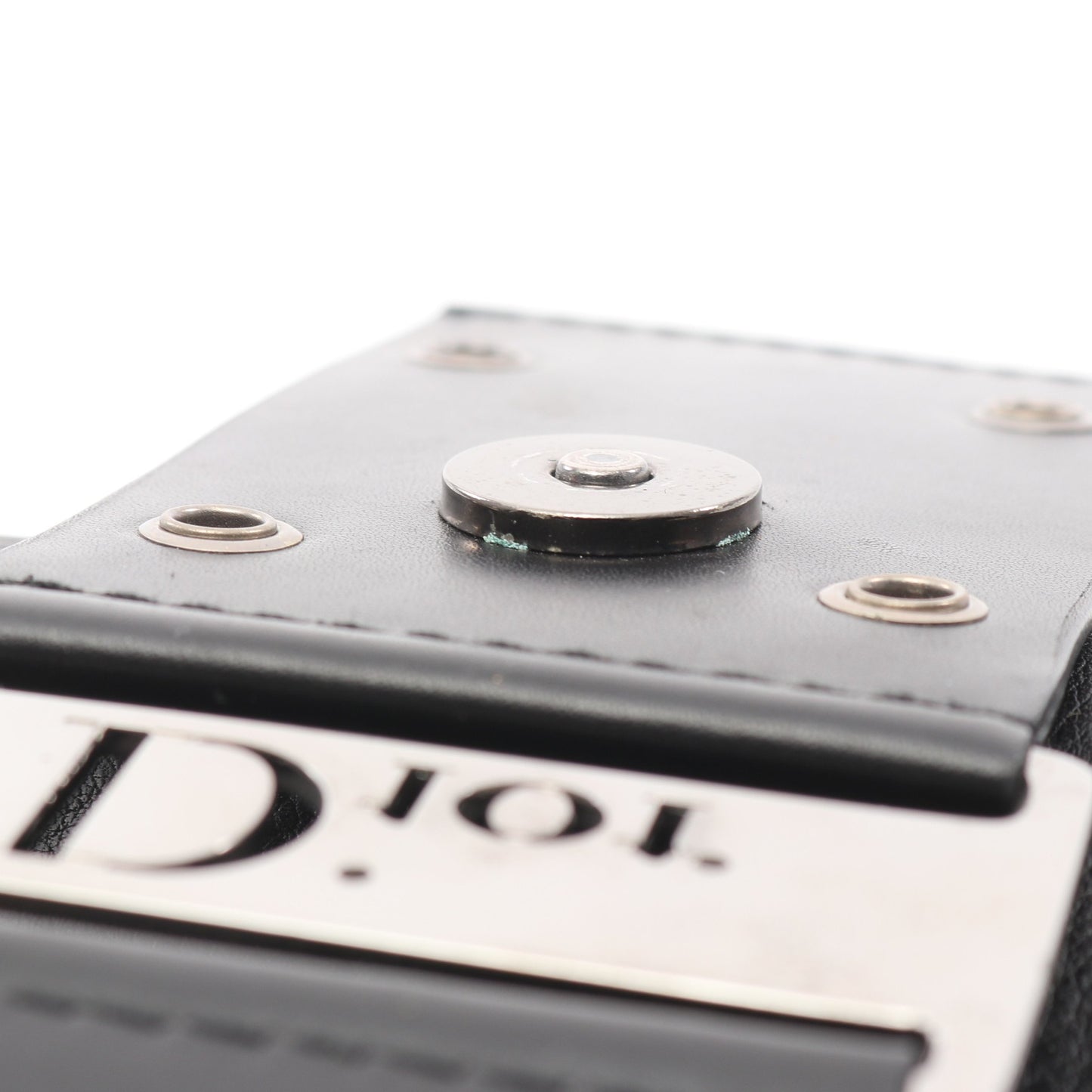 ストリートシック ショルダーバッグ レザー ブラック クリスチャンディオール バッグ Christian Dior
