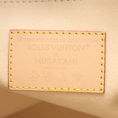 LOUIS VUITTON × 村上隆 オンザゴー トランクMM モノグラムマルチカラー ブロン ショルダーバッグ トートバッグ PVC レザー ホワイト 2WAY ルイヴィトン バッグ LOUIS VUITTON