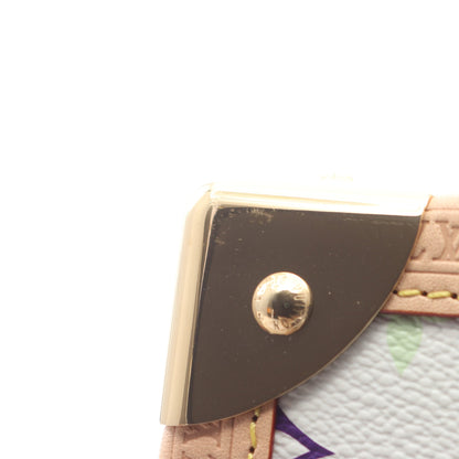 LOUIS VUITTON × 村上隆 オンザゴー トランクMM モノグラムマルチカラー ブロン ショルダーバッグ トートバッグ PVC レザー ホワイト 2WAY ルイヴィトン バッグ LOUIS VUITTON