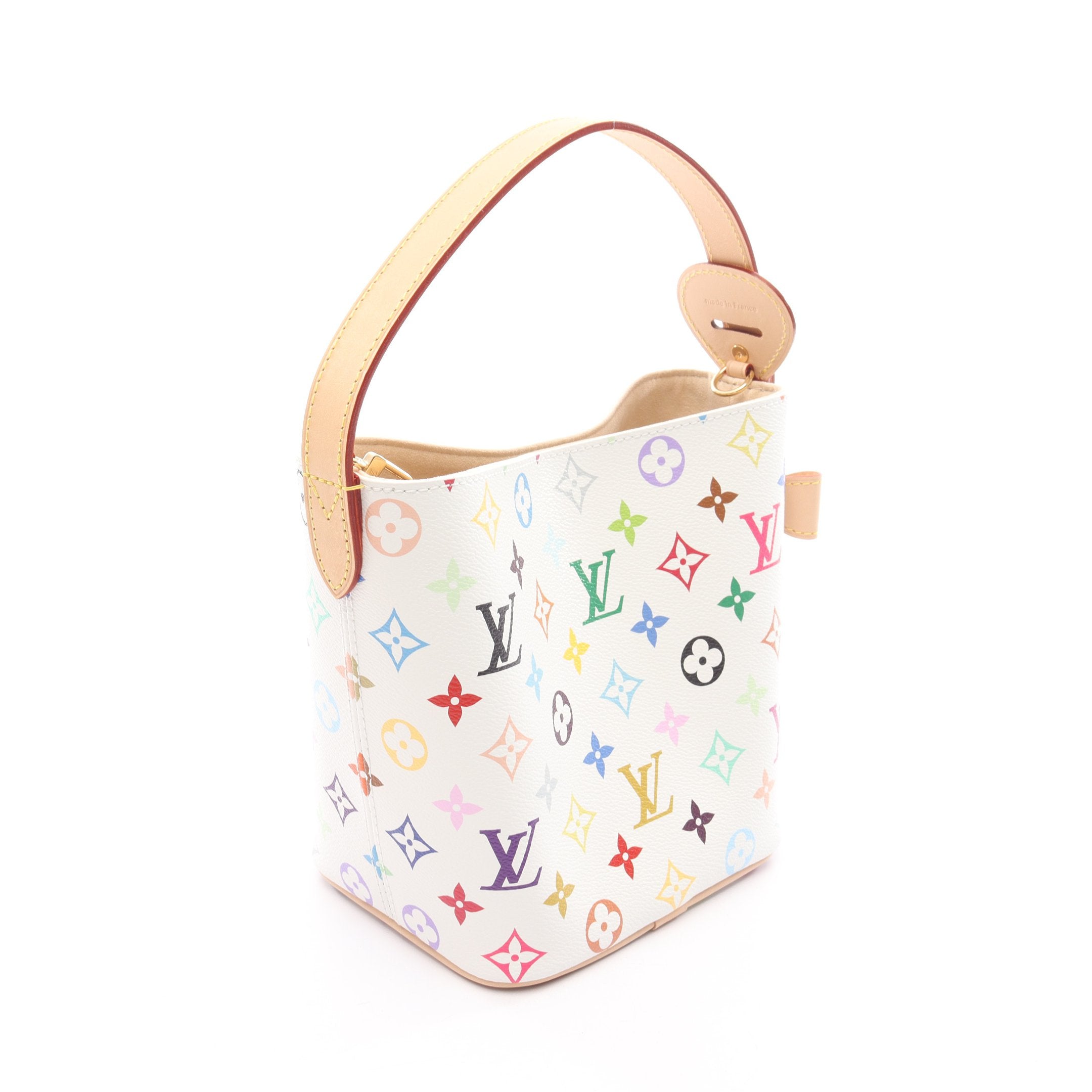 LOUISVUITTON ルイヴィトンバッグ ビバリーMMマルチカラーホワイト LOUIS VUITTON（ルイ・ヴィトン） モノグラム マルチ ホワイト 白