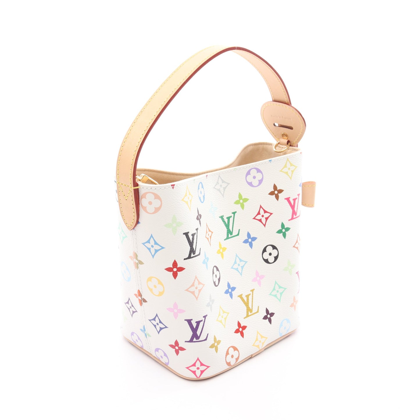 LV × TM オールインBB モノグラムマルチカラー ハンドバッグ PVC レザー ホワイト マルチカラー 2WAY ルイヴィトン バッグ LOUIS VUITTON