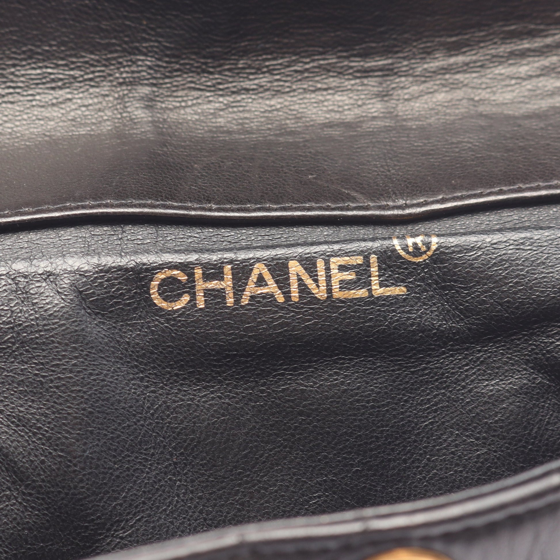 マトラッセ バックパック リュックサック ラムスキン ブラック ゴールド金具 シャネル バッグ CHANEL