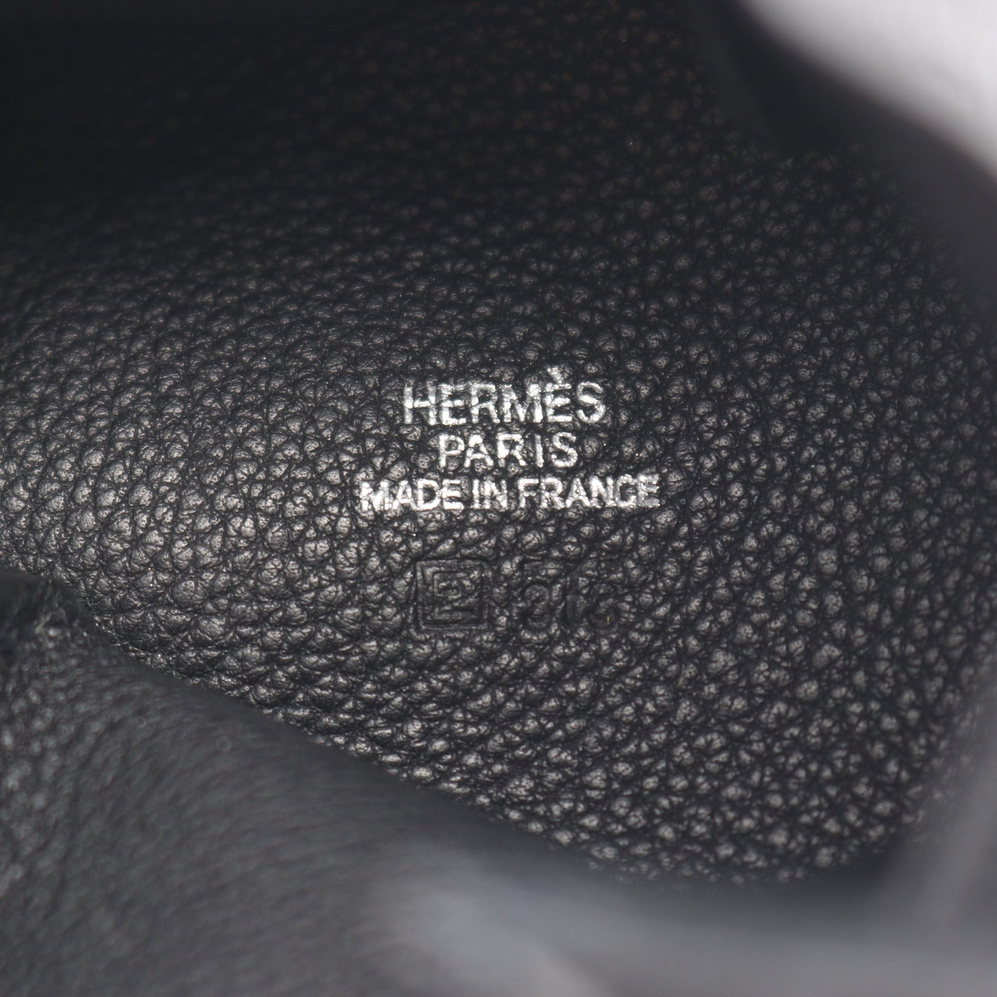 ヴェスパ ポーチ トゴ ブラック シルバー金具 □E刻印 エルメス 財布・小物 HERMES