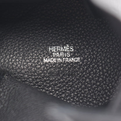ヴェスパ ポーチ トゴ ブラック シルバー金具 □E刻印 エルメス 財布・小物 HERMES