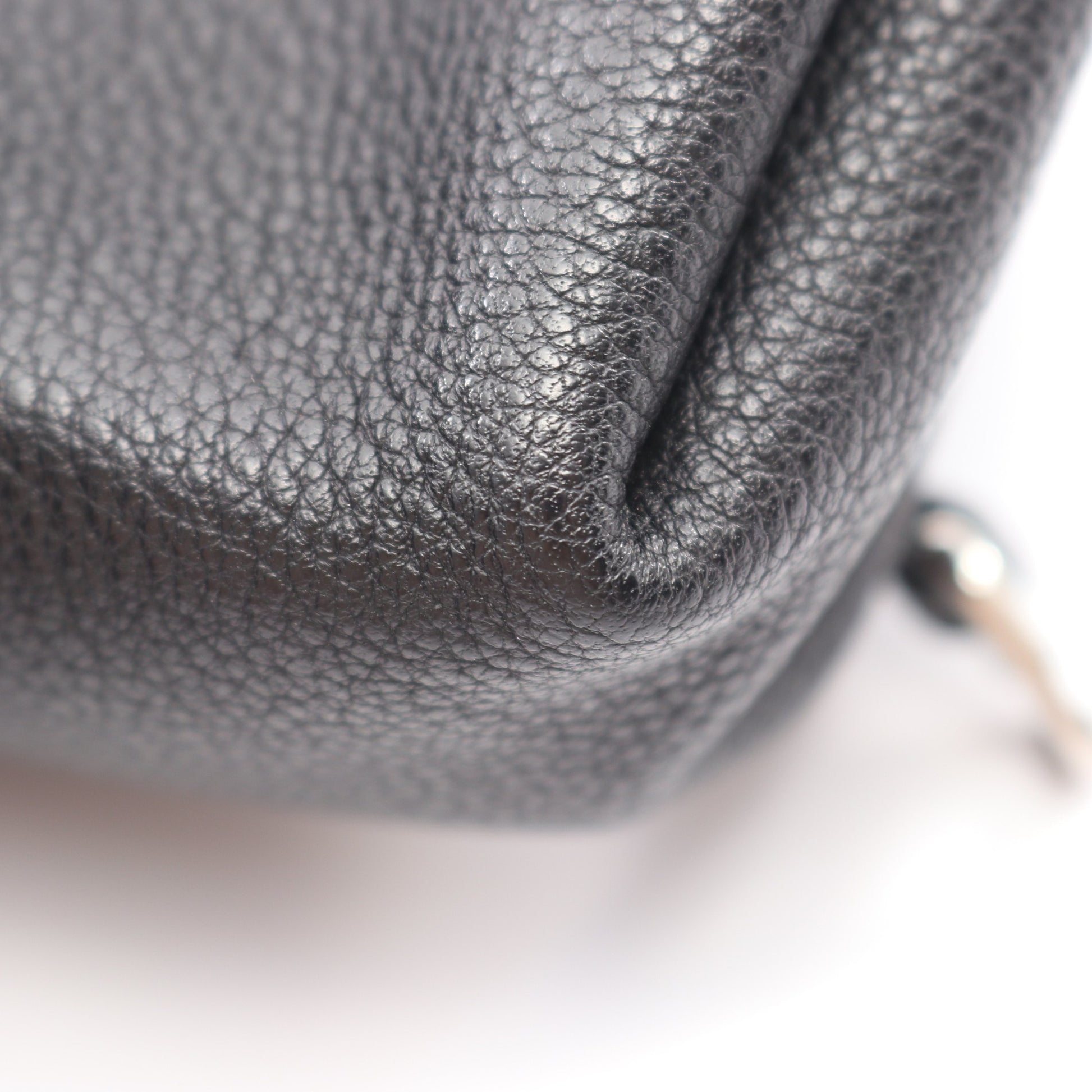 ヴェスパ ポーチ トゴ ブラック シルバー金具 □E刻印 エルメス 財布・小物 HERMES