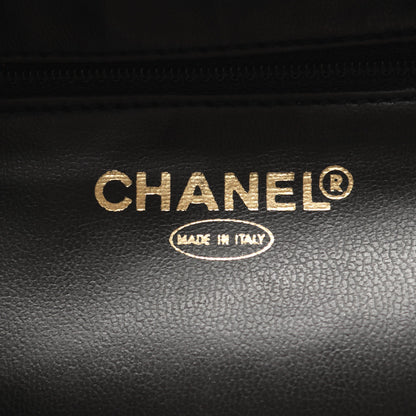 ココマーク バニティバッグ ハンドバッグ キャビアスキン ブラック ゴールド金具 2WAY シャネル バッグ CHANEL