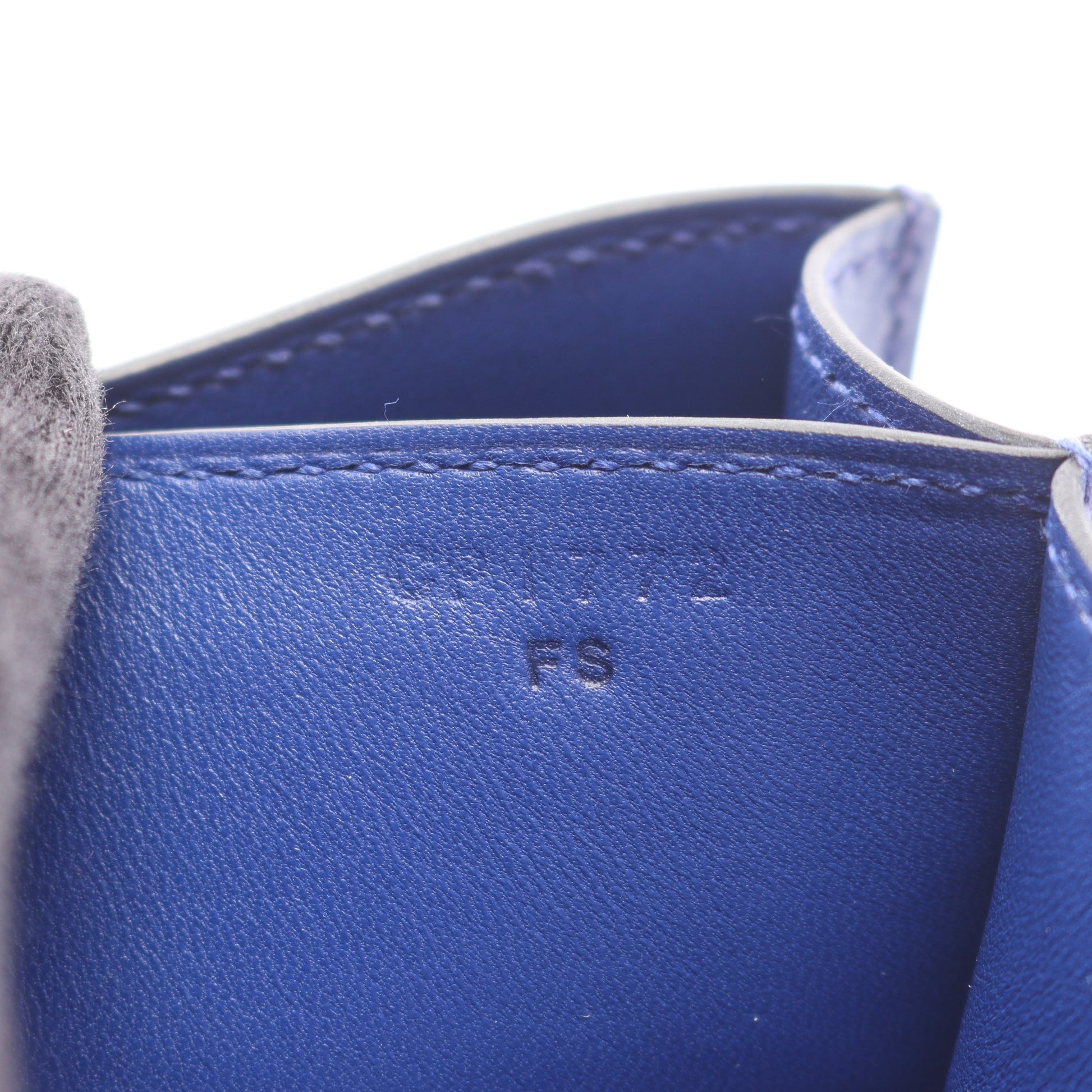 コンスタンス3 ミニ ブルーエレクトリック ショルダーバッグ タデラクト ブルー シルバー金具 C刻印 エルメス バッグ HERMES