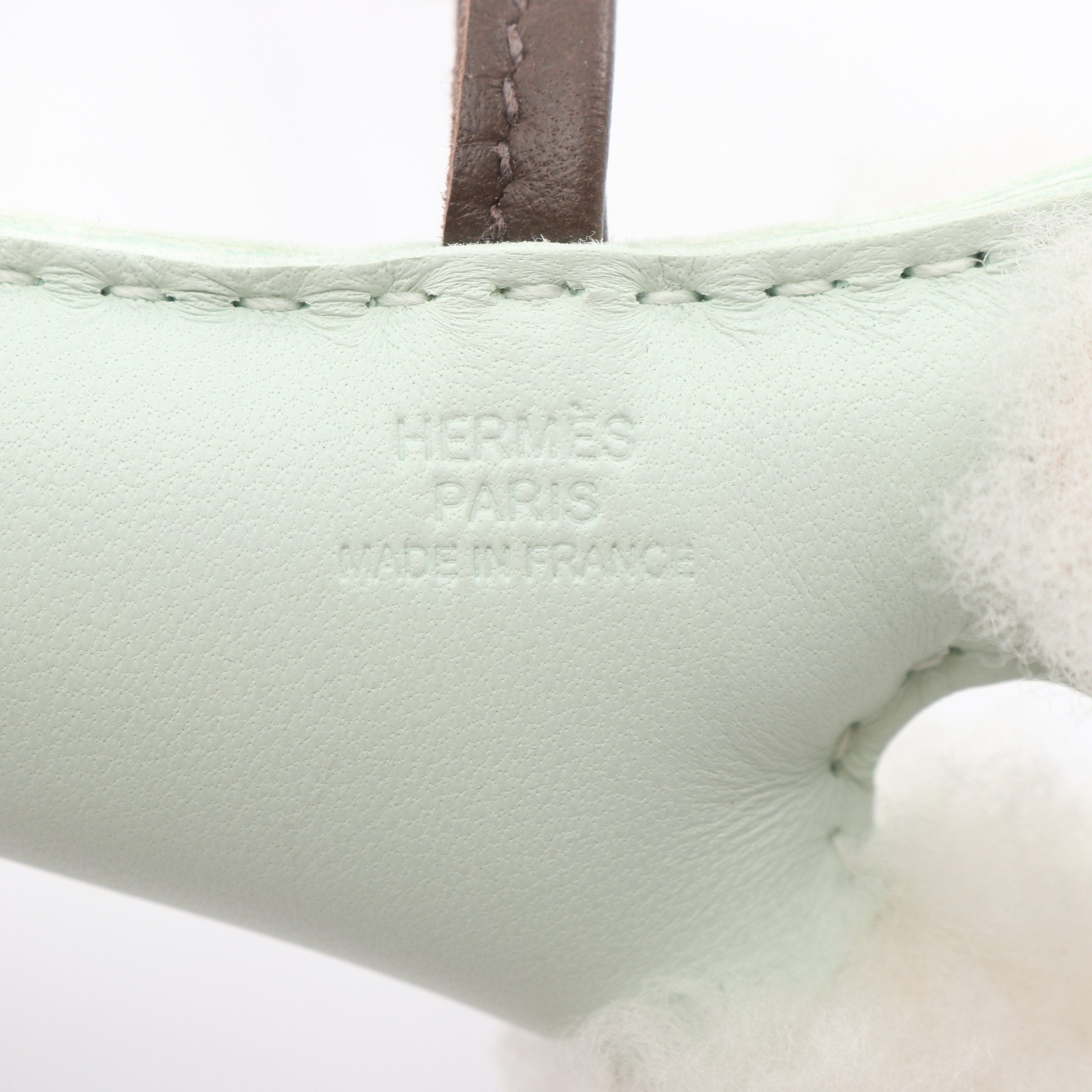 HERMES エルメス チャーム バディチャーム ヴェールペパーミント ショコラ バディチャーム ヴェールペパーミント ショコラ バッグチャーム