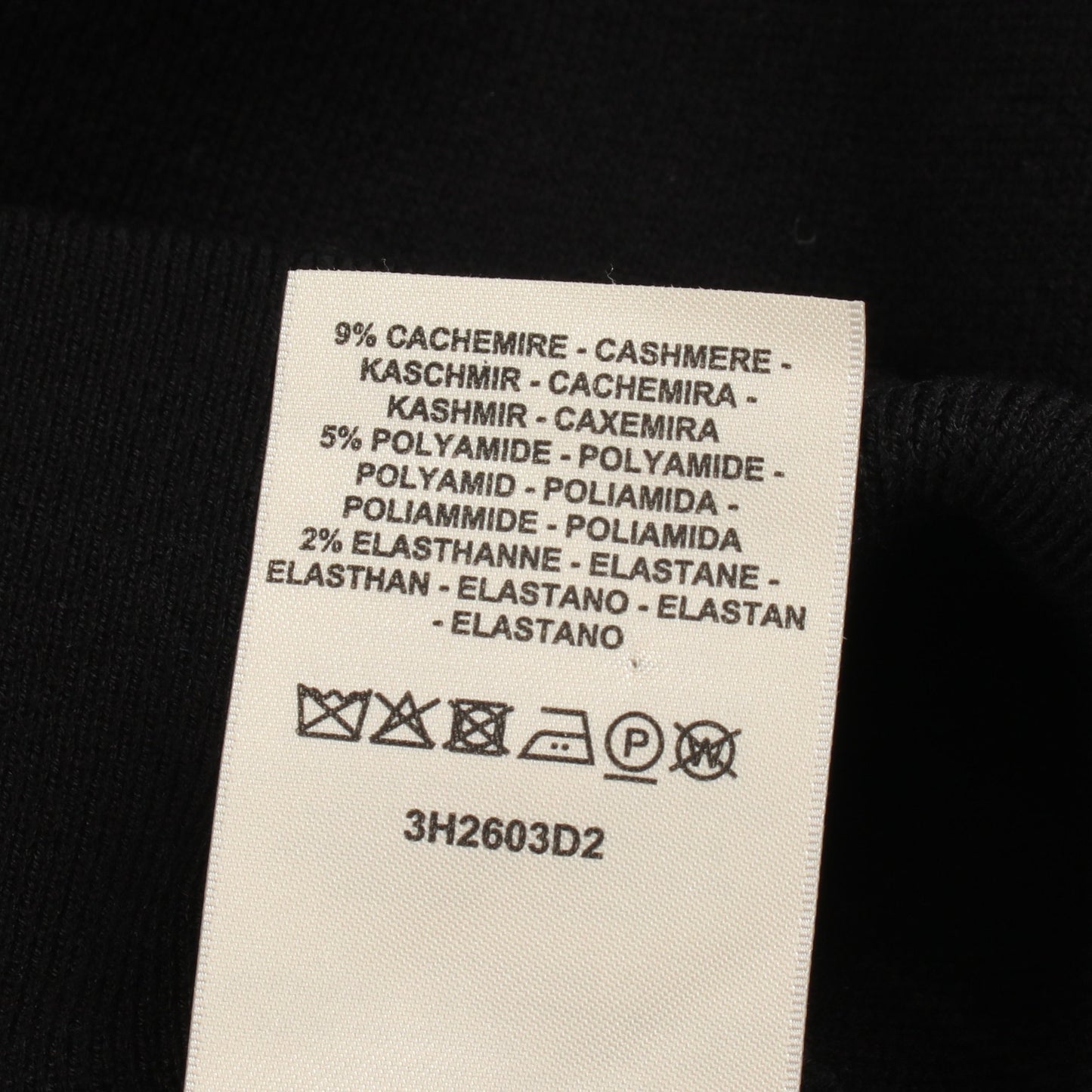 ニット カシミヤ ブラック エルメス トップス HERMES