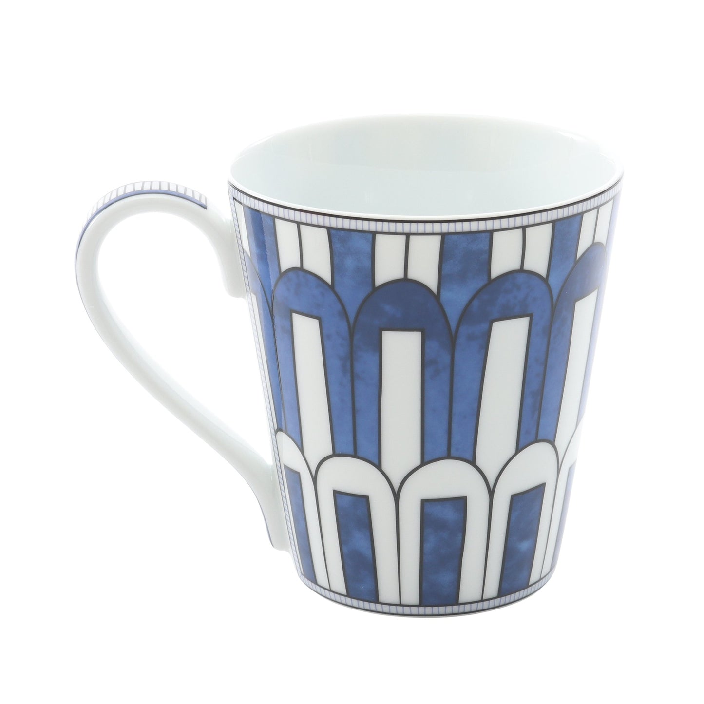 ブルーダイユール マグカップ 食器 陶器 ホワイト ブルー エルメス 財布・小物 HERMES