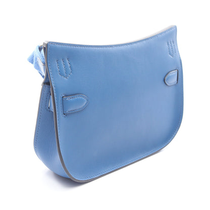 ジプシエール ミニ ブルーフランス ショルダーバッグ ヴォースイフト ブルー シルバー金具 B刻印 エルメス バッグ HERMES