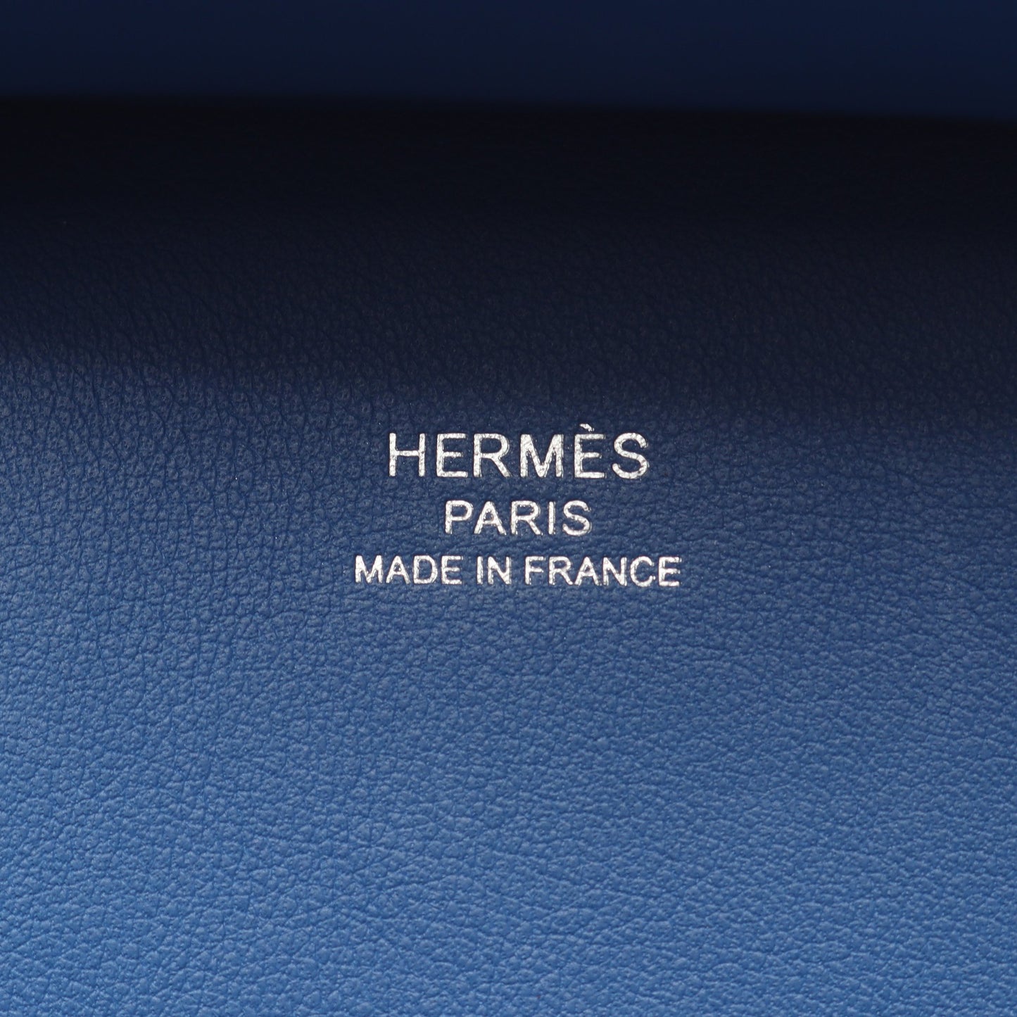 ジプシエール ミニ ブルーフランス ショルダーバッグ ヴォースイフト ブルー シルバー金具 B刻印 エルメス バッグ HERMES