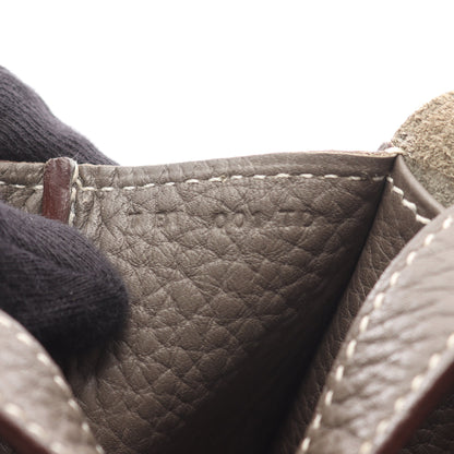 アルザン31 エタン ハンドバッグ トリヨンクレマンス グレーベージュ シルバー金具 2WAY T刻印 エルメス