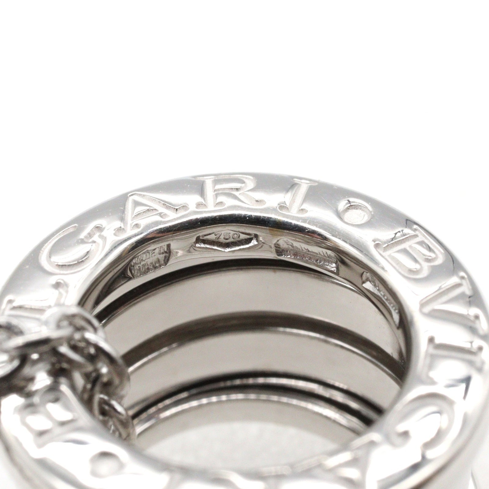 B-zero1 ビーゼロワン ネックレス ネックレス K18WG ホワイトゴールド ブルガリ アクセサリー BVLGARI