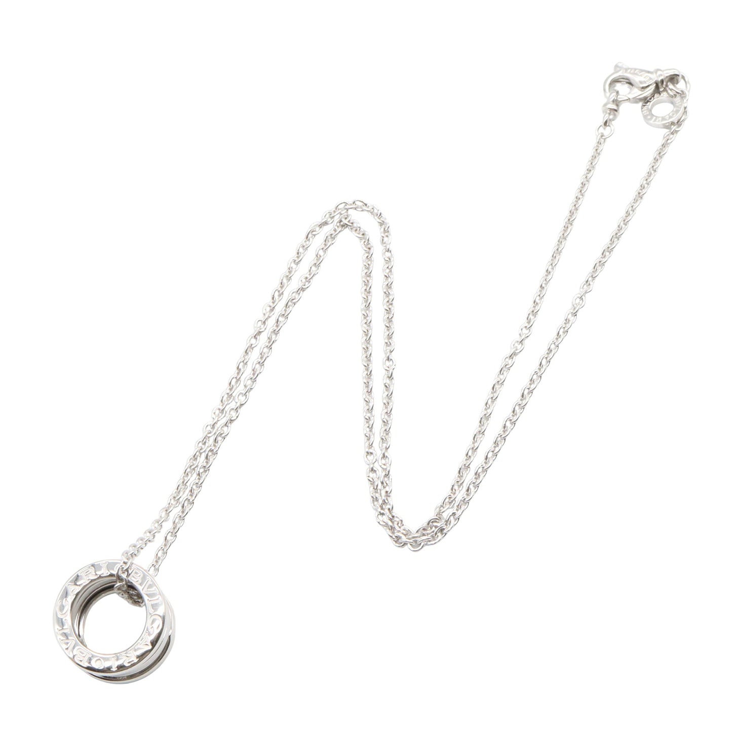 B-zero1 ビーゼロワン ネックレス ネックレス K18WG ホワイトゴールド ブルガリ アクセサリー BVLGARI