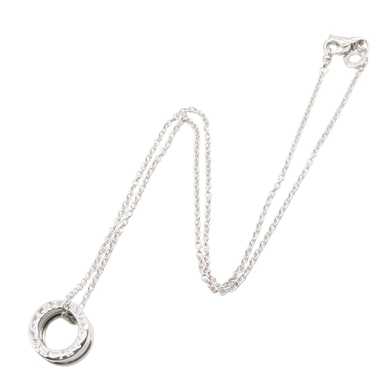 B-zero1 ビーゼロワン ネックレス ネックレス K18WG ホワイトゴールド ブルガリ アクセサリー BVLGARI