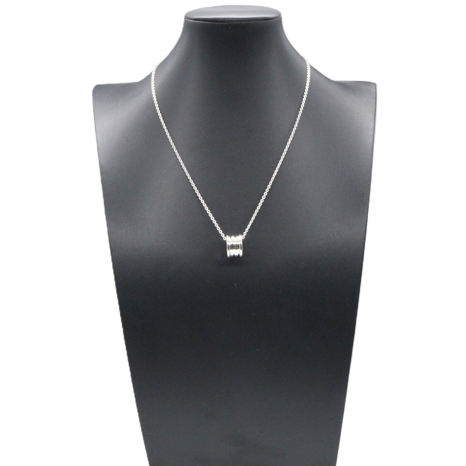 B-zero1 ビーゼロワン ネックレス ネックレス K18WG ホワイトゴールド ブルガリ アクセサリー BVLGARI