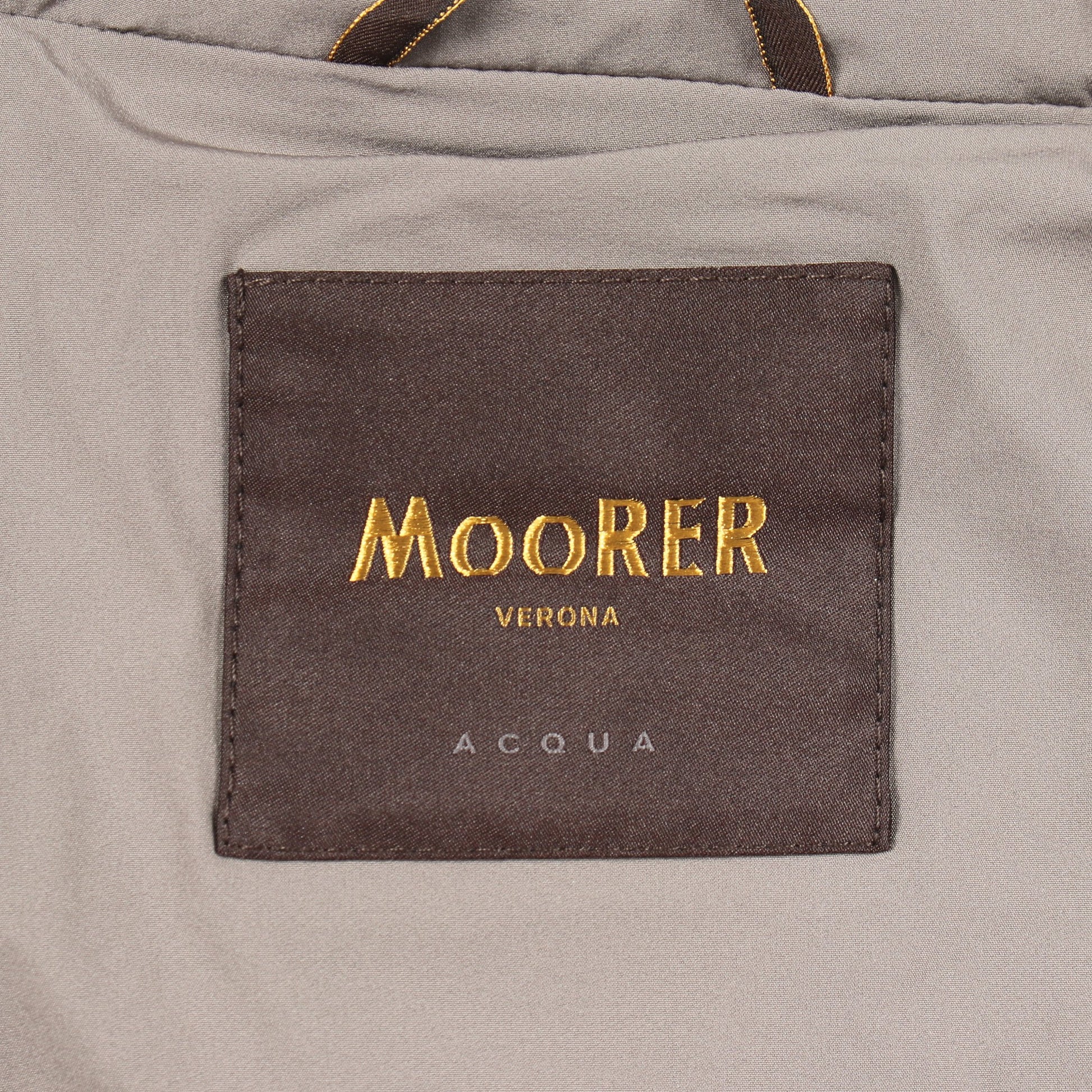 ZAGARA-KN ダウンコート ナイロン グレーブラウン ムーレー アウター MOORER