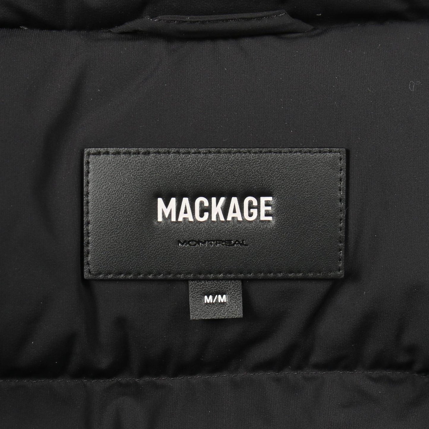 CALLA-BX フード付き ダウンコート ナイロン ブラック マッカージュ アウター Mackage